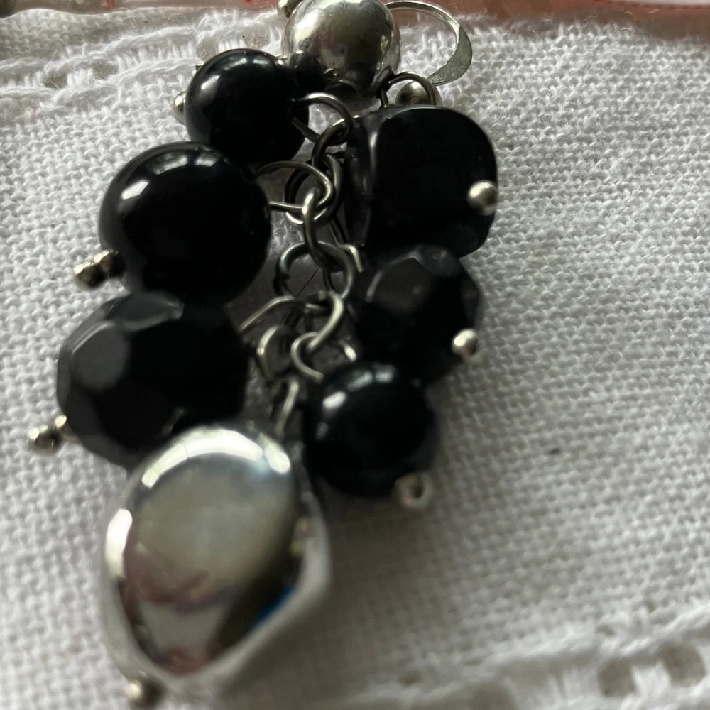 Vintage Bead & Pearl Hook Dangle Earrings Set - 3‎ pair